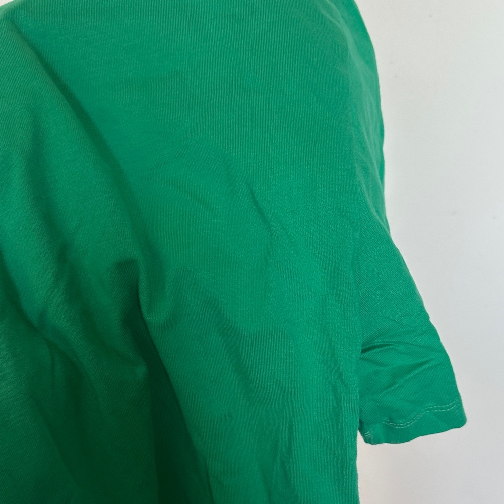 PANGAIA Green Cropped T-Shirt - Picture 7 of 8